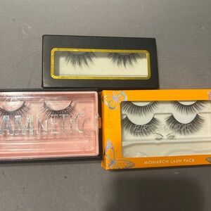 Glamnetic and Monarch Lashes